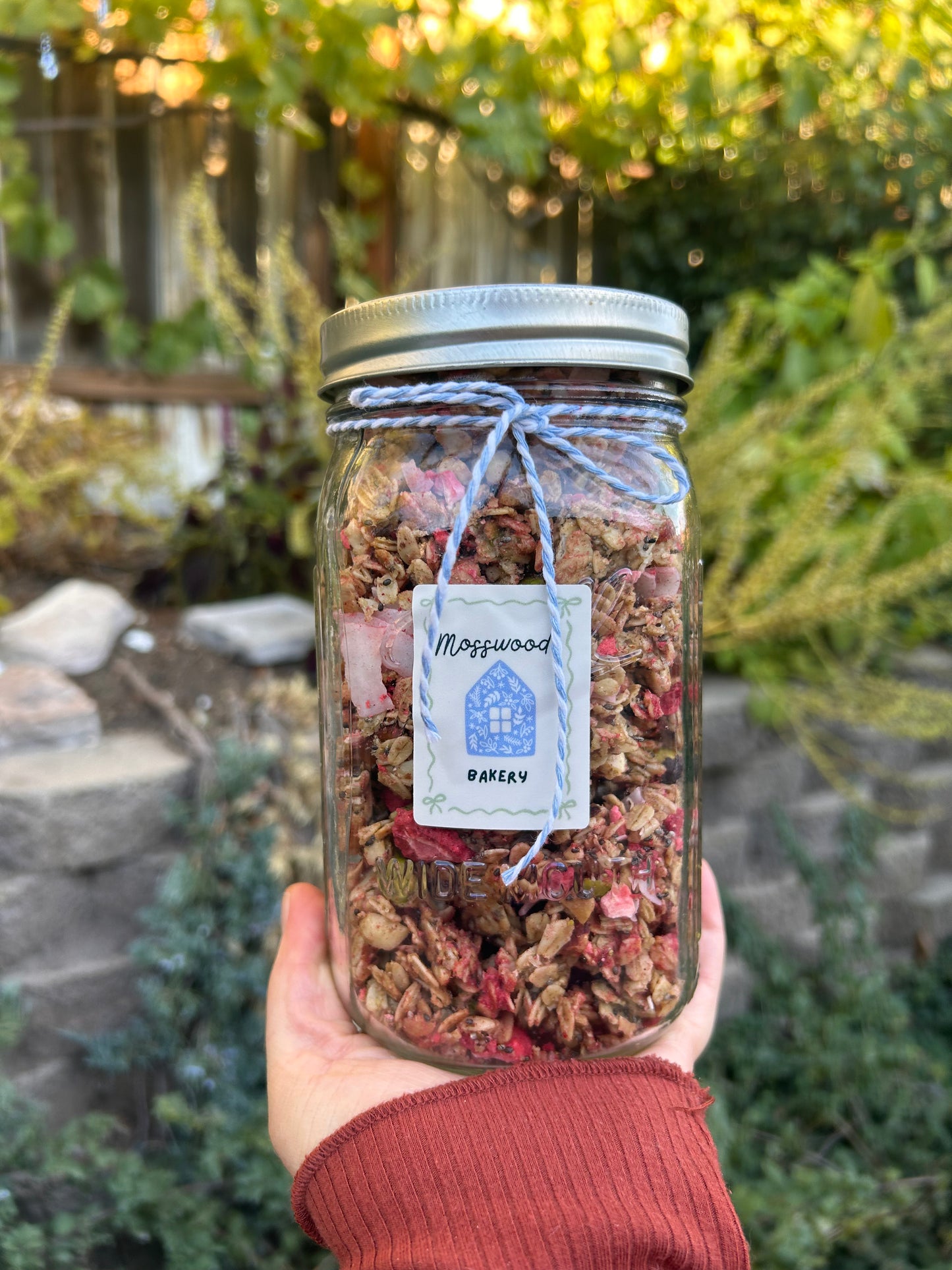 Everything-but-the-Kitchen-Sink Organic Granola- 1 lb